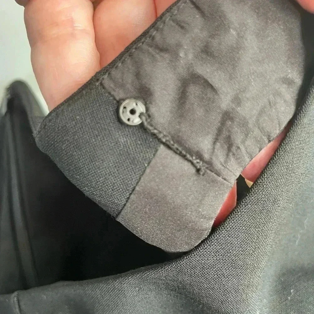 Ann Taylor Petite Black‎ Virgin Wool Sheath Dress 10P EUC 0150 - Picture 13 of 13